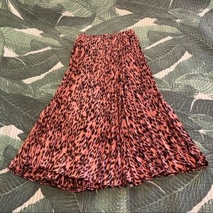 NEW leopard print skirt